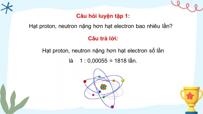 Giáo án điện tử hóa học 10 cánh diều bài 2: Thành phần của nguyên tử