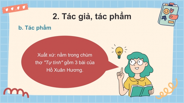 Giáo án điện tử ngữ văn 10 cánh diều tiết: văn bản - Tự tình (bài 2)