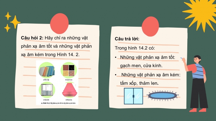 Giáo án điện tử KHTN 7 chân trời- Phần vật lí bài 14. Phản xạ âm