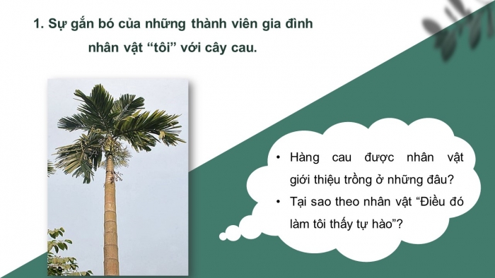 Giáo án điện tử ngữ văn 7 chân trời tiết: Đọc kết nối chủ điểm - Bài học từ cây cau