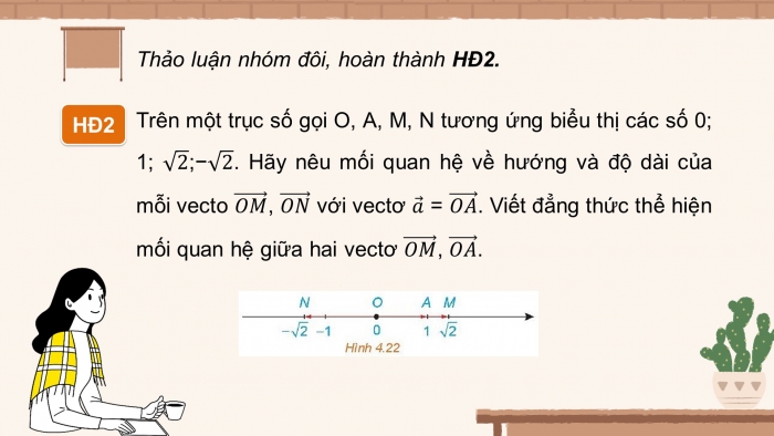 Giáo án điện tử toán 10 kết nối bài 9: Tích của một vectơ với một số (2 tiết)