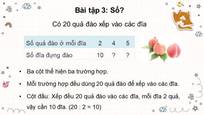 Giáo án điện tử toán 3 chân trời bài: Bảng chia 4