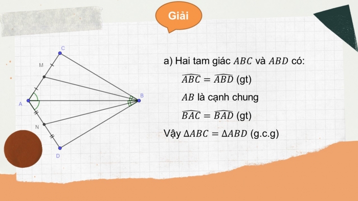 Giáo án điện tử toán 7 kết nối bài: Luyện tập chung trang 85