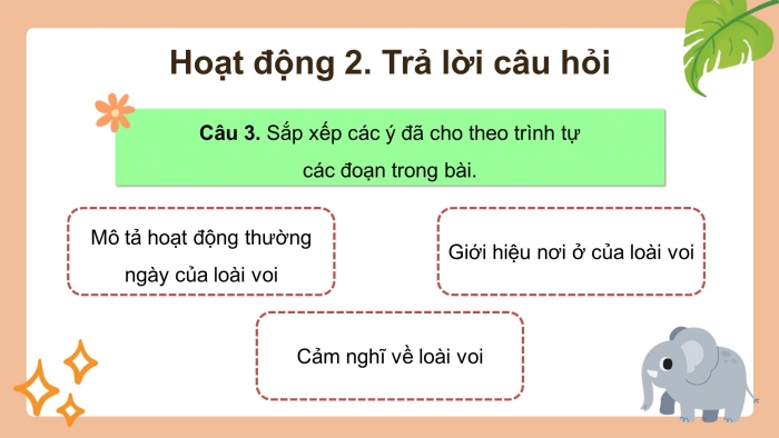 Giáo án điện tử tiếng việt 3 kết nối bài 8: Bầy voi rừng trường sơn. Tiết 1 – 2: Đọc