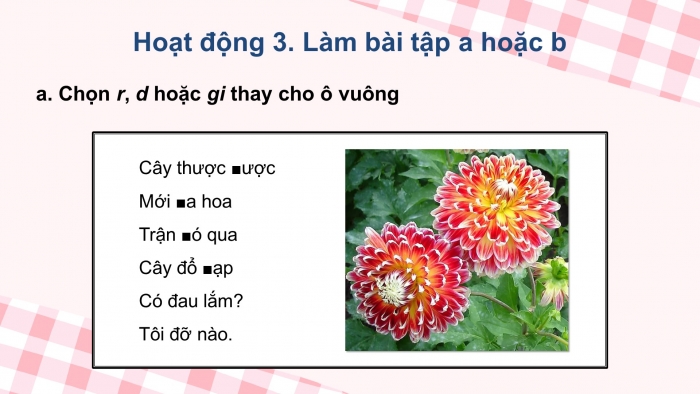 Giáo án điện tử tiếng việt 3 kết nối bài 7: Mặt trời xanh của tôi. tiết 3: Viết