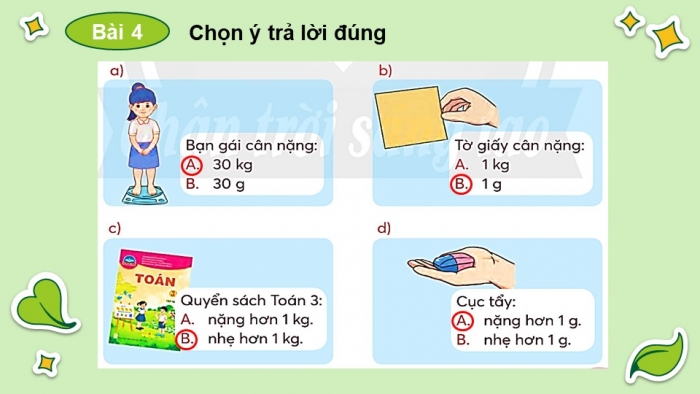 Giáo án điện tử toán 3 chân trời bài: Em làm được gì trang 47