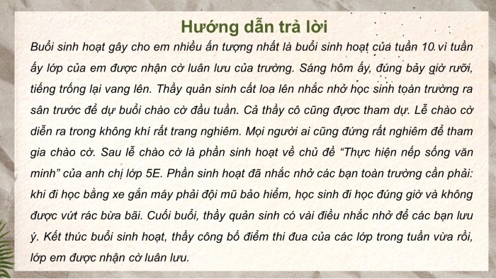 Giáo án điện tử tiếng việt 3 chân trời bài: Ôn tập giữa kỳ II (tiết 4+ 5)