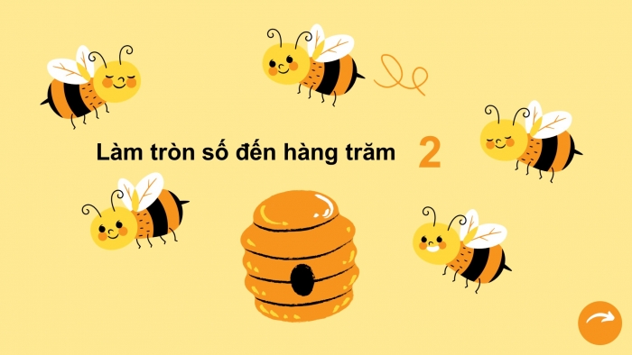 Giáo án điện tử toán 3 cánh diều bài:  Làm tròn số đến hàng chục, hàng trăm