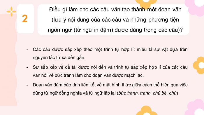 Giáo án điện tử ngữ văn 7 kết nối tiết: Thực hành tiếng việt - Mạch lạc và liên kết của văn bản