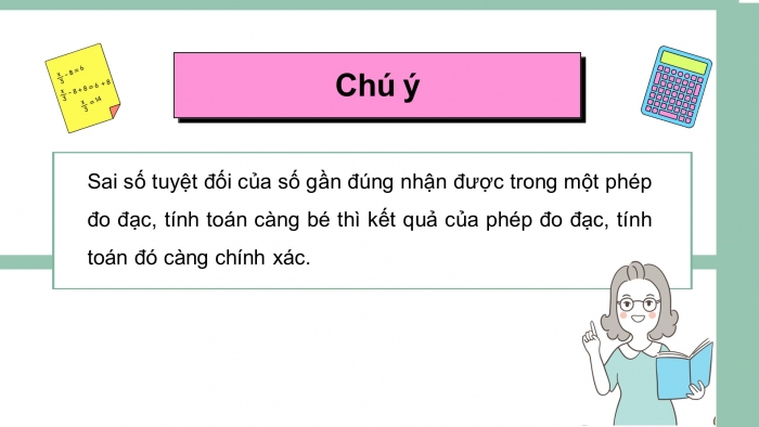 Giáo án điện tử toán 10 cánh diều bài 1: Số gần đúng. sai số