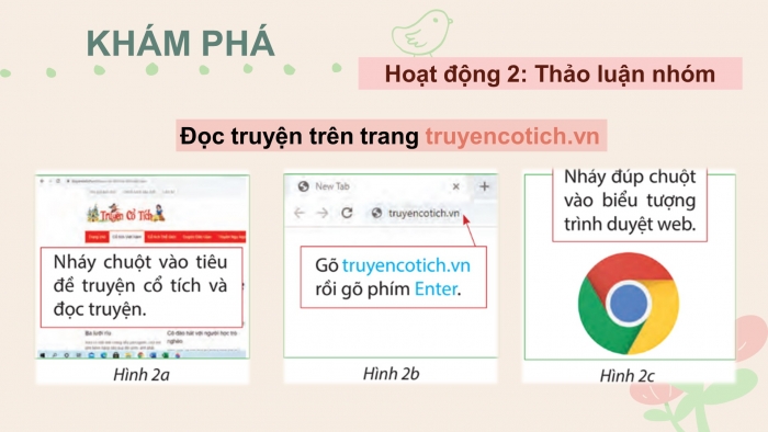 Giáo án điện tử tin học 3 chân trời bài 12: Thực hiện công việc theo các bước