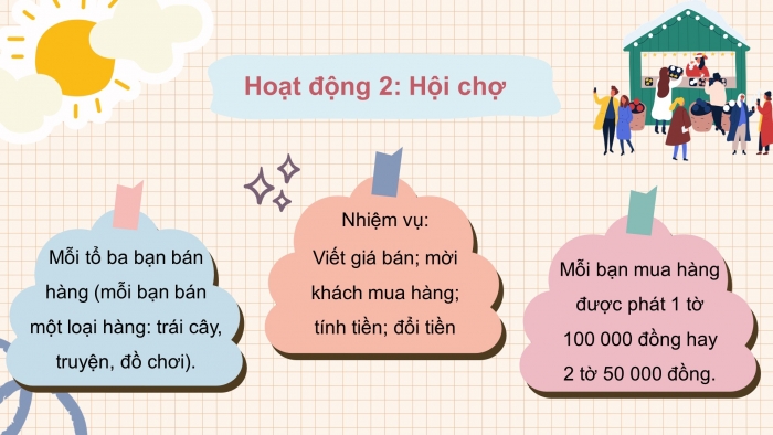 Giáo án điện tử toán 3 chân trời bài: Thực hành và trải nghiệm 