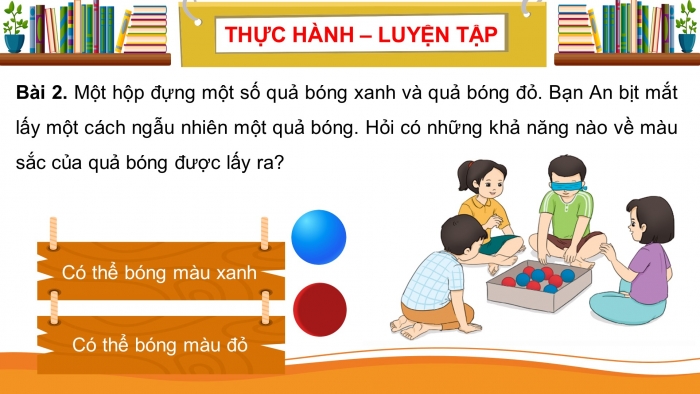 Giáo án điện tử toán 3 cánh diều bài 15: Khả năng xảy ra của một sự kiện