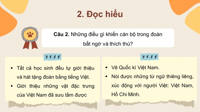 Giáo án điện tử tiếng việt 3 cánh diều tiết: Bài đọc 2. Gặp gỡ ở lúc-xăm-bua