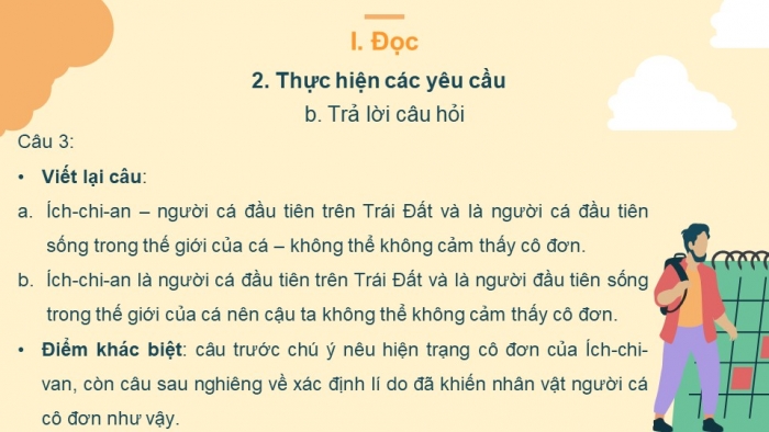 Giáo án điện tử ngữ văn 7 kết nối tiết: Ôn tập học kì II – Hướng dẫn hoàn thành phiếu học tập