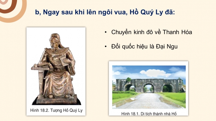 Giáo án điện tử lịch sử 7 cánh diều bài 18: nhà Hồ và cuộc kháng chiến chống quân xâm lược Minh (1400-1407)