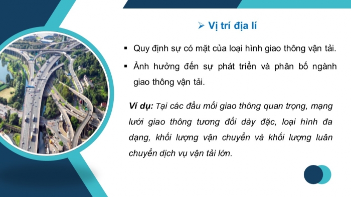 Giáo án điện tử địa lí 10 chân trời bài 34: Địa lí ngành giao thông vận tải