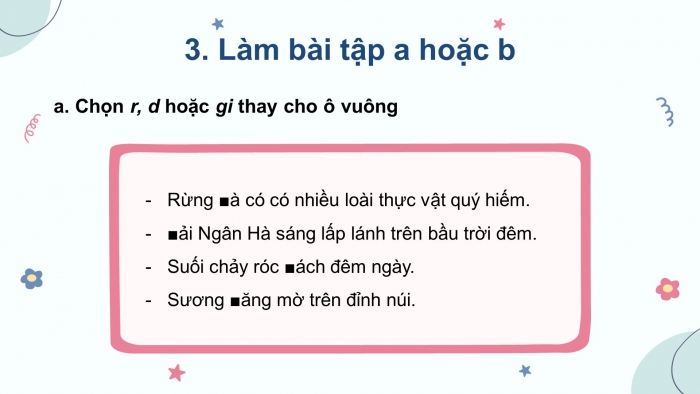 Giáo án điện tử tiếng việt 3 kết nối tri thức bài 27: Thư của ông trái đất gửi các bạn nhỏ - Tiết 3. Viết