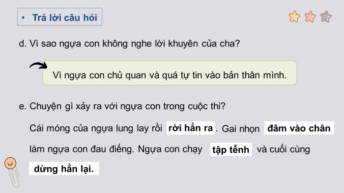 Giáo án điện tử tiếng việt 3 kết nối tri thức bài: Ôn tập học kì 2- tiết 6