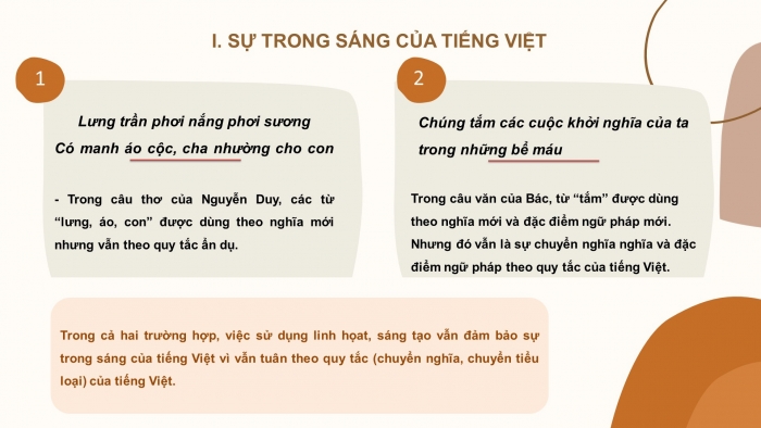 Giáo án điện tử Ngữ văn 12 bài: Giữ gìn sự trong sáng của tiếng Việt