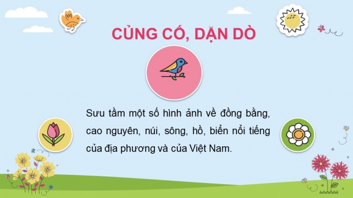 Giáo án điện tử bài 30: Ôn tập chủ đề trái đất và bầu trời