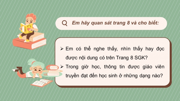 Giáo án điện tử bài 2: Xử lí thông tin