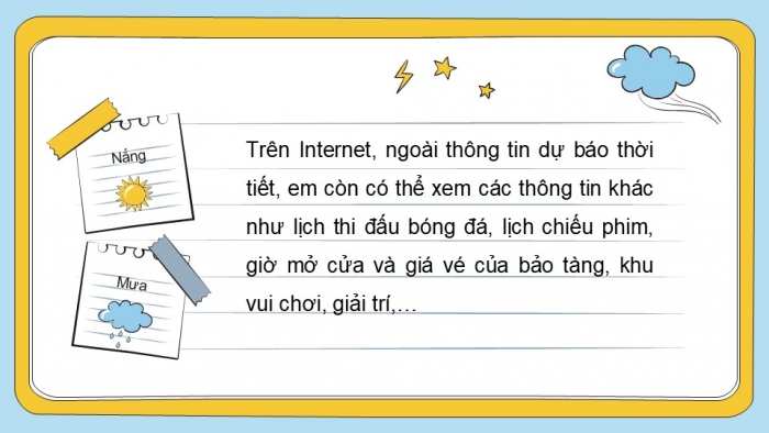 Giáo án điện tử bài 6: Xem tin và giải trí trên internet