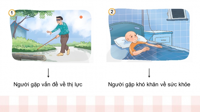 Giáo án điện tử Đạo đức 4 kết nối Bài 2: Cảm thông, giúp đỡ người gặp khó khăn