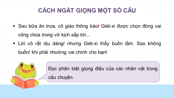 Giáo án điện tử Tiếng Việt 4 kết nối Bài 4 Đọc: Công chúa và người dẫn chuyện