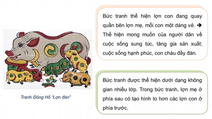 Giáo án điện tử Mĩ thuật 4 kết nối Chủ đề 2: Một số dạng không gian trong tranh dân gian Việt Nam