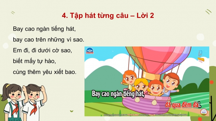 Giáo án điện tử Âm nhạc 4 chân trời CĐ1 Tiết 2: Hát; Nhạc cụ tiết tấu; Lí thuyết âm nhạc