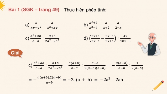 Giáo án điện tử Toán 8 cánh diều: Bài tập cuối chương 2