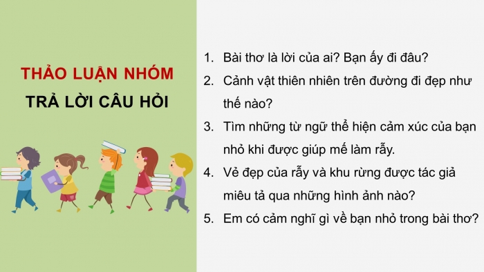 Giáo án điện tử Tiếng Việt 4 cánh diều Bài 2 Đọc 2: Lên rẫy