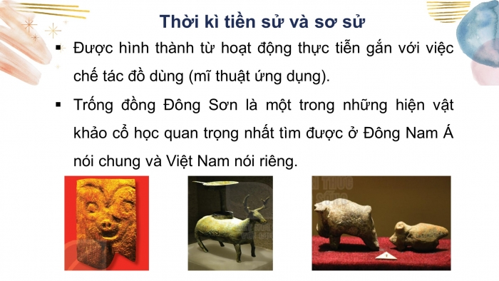 Giáo án điện tử tiết : Một số nét tiêu biểu của mĩ thuật Việt Nam