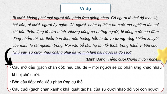 Giáo án điện tử Ngữ văn 8 kết nối Bài 3 TH tiếng Việt: Đoạn văn song song và đoạn văn phối hợp