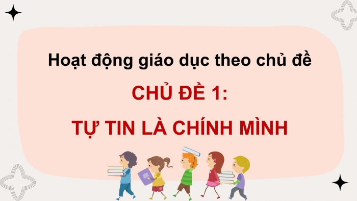 Giáo án điện tử HĐTN 11 chân trời (bản 2) Chủ đề 1: Tự tin là chính mình (P1)