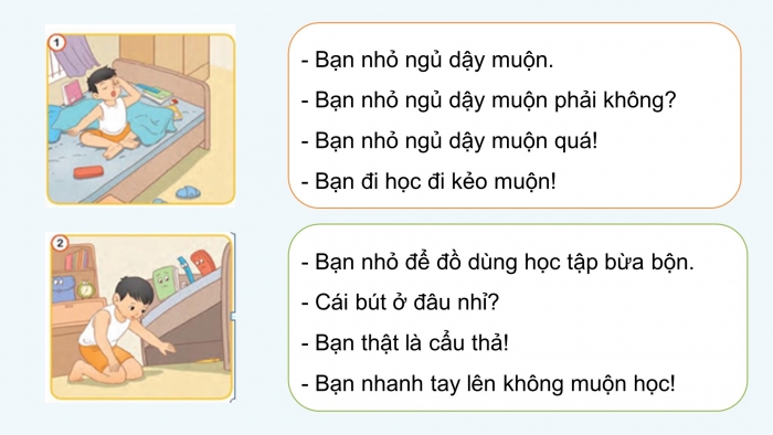 Giáo án điện tử tiếng việt 3 kết nối tiết 3, 4: Ôn tập cuối học kì 1