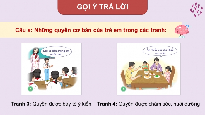 Giáo án điện tử Đạo đức 4 cánh diều Bài 12: Em thực hiện quyền và bổn phận của trẻ em