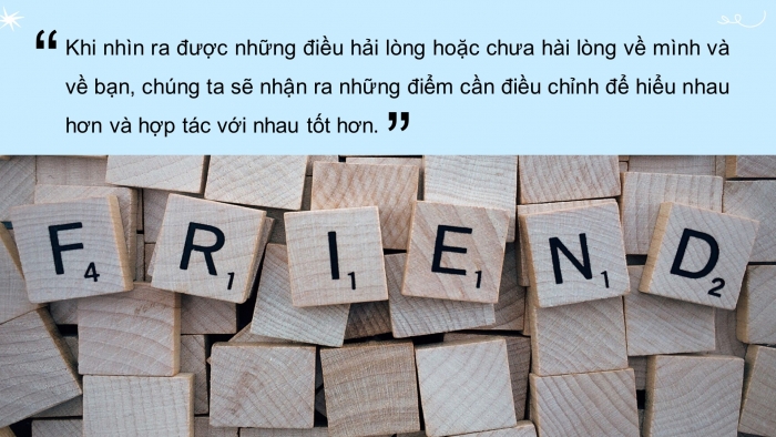 Giáo án điện tử HĐTN 4 kết nối Tuần 11 HĐGDTCĐ: Tình bạn