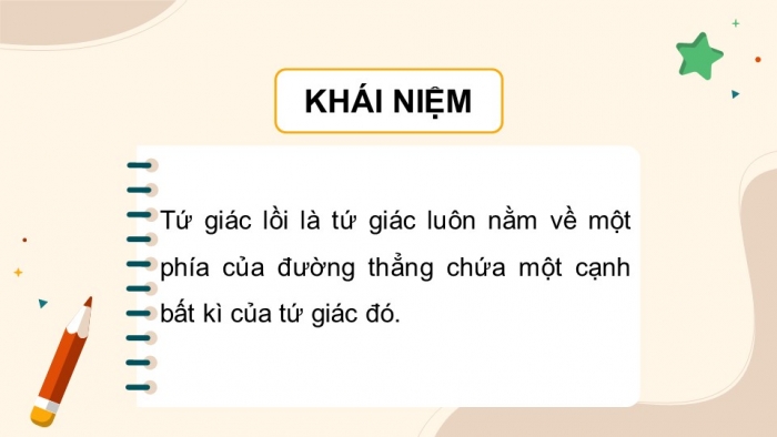 Giáo án điện tử Toán 8 cánh diều Chương 5 Bài 2: Tứ giác