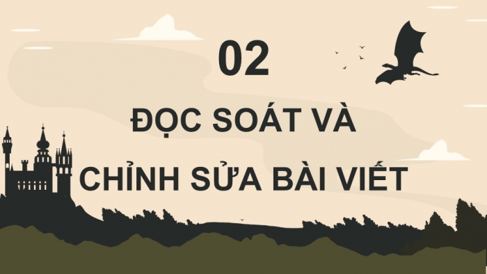 Giáo án điện tử Tiếng Việt 4 kết nối Bài 19 Viết  Đoạn văn tưởng tượng