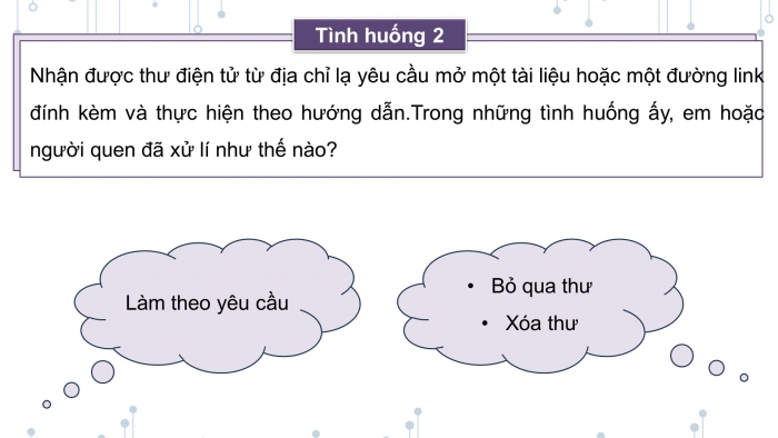 Giáo án điện tử Tin học ứng dụng 11 kết nối Bài 9: Giao tiếp an toàn trên internet