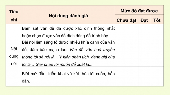 Giáo án điện tử tiết: Trình bày ý kiến về vấn đề văn hóa truyền thống trong xã hội hiện đại