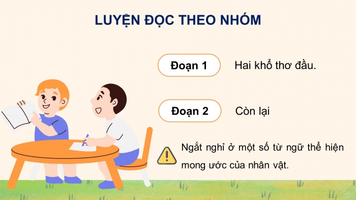 Giáo án điện tử Tiếng Việt 4 chân trời CĐ 4 Bài 7 Đọc: Nếu chúng mình có phép lạ