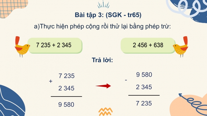 Giáo án điện tử Toán 4 cánh diều Bài 26. Phép cộng, phép trừ