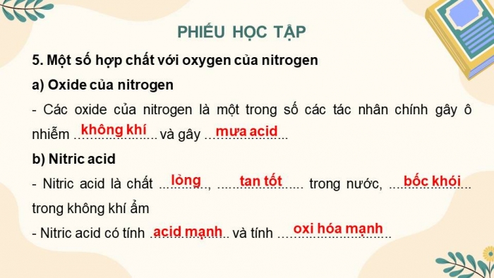 Giáo án điện tử Hoá học 11 kết nối Bài 9: Ôn tập chương 2