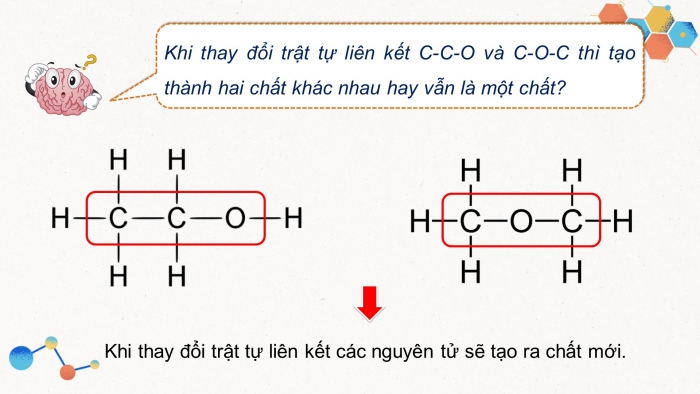 Giáo án điện tử Hoá học 11 kết nối Bài 13: Cấu tạo hóa học hợp chất hữu cơ