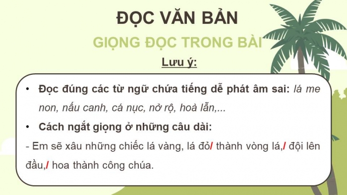 Giáo án điện tử Tiếng Việt 4 kết nối Bài 27: Đọc Nếu em có một khu vườn