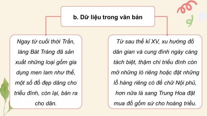 Giáo án điện tử Ngữ văn 11 chân trời Bài 4: Gốm gia dụng của người Việt