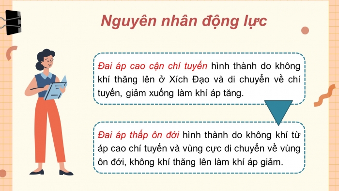 Giáo án điện tử bài 9: Khí áp và gió